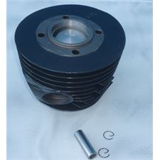 CYLINDER WITH NEW PISTON PACK - TYPE 250/559,592,590 -  (AFTER PROFI GRIDING + PAINTING) -- GRIDING NR. 1